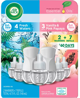 Air Wick Plug in Scented Oil Fresh Linen and Vanilla